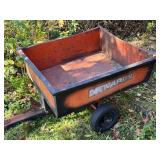 S - Menards Metal Dump Trailer with Wear