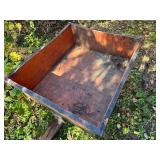 S - Menards Metal Dump Trailer with Wear