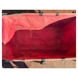 G - Pre-Owned Canvas Garden Wagon with Collapsible Frame