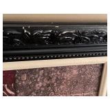 ULMBR - Set of 3 Framed Wall Art Pieces Including Floral Prints and Abstract