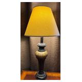 UL - 31 Inch Decorative Table Lamp with Beige Shade
