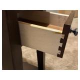 UL - Accent Table with Electrical Outlets and Drawer