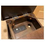 UL - Accent Table with Electrical Outlets and Drawer