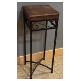 UL - Metal and Wood Plant Stand
