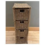 DR - Woven 4-Drawer Storage Organizer
