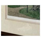 “Midsummer’s Day” 1982 Signed & Numbered Print by Paul Tait – Framed Rural Landscape “Midsummer’s Day” 1982 Signed & Numbered Print by Paul Tait – Framed Rural Landscape