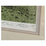 “Midsummer’s Day” 1982 Signed & Numbered Print by Paul Tait – Framed Rural Landscape “Midsummer’s Day” 1982 Signed & Numbered Print by Paul Tait – Framed Rural Landscape