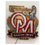 Old Milwaukee Genuine Draft LED Light Display Old Milwaukee Genuine Draft LED Light Display