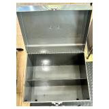 Metal Storage Cabinet with Locking Top Compartment and 6 Drawers Metal Storage Cabinet with Locking Top Compartment and 6 Drawers
