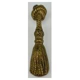 Lot of 3 Antique Apothecary and Medicine Bottles with Decorative Brass Tassel Lot of 3 Antique Apothecary and Medicine Bottles with Decorative Brass Tassel