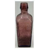 Set of 4 Colored Glass Bitters Bottles Set of 4 Colored Glass Bitters Bottles