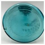 Set of 4 Vintage Ball Perfect Mason Blue Jars with Zinc Lids Set of 4 Vintage Ball Perfect Mason Blue Jars with Zinc Lids