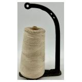 Vintage Cast Iron Tape Dispenser and String Holder Set Vintage Cast Iron Tape Dispenser and String Holder Set