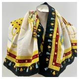 Set of 8 Silk Scarves Including Anne Klein and Various Patterns Set of 8 Silk Scarves Including Anne Klein and Various Patterns
