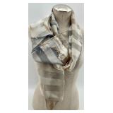 Set of 8 Silk Scarves Including Anne Klein and Various Patterns Set of 8 Silk Scarves Including Anne Klein and Various Patterns