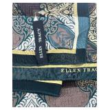 Set of 8 Silk Scarves Including Anne Klein and Various Patterns Set of 8 Silk Scarves Including Anne Klein and Various Patterns