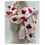 Red Hat Society Ladies Scarf Lot with Beaded Purse Accessory Red Hat Society Ladies Scarf Lot with Beaded Purse Accessory