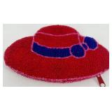 Red Hat Society Ladies Scarf Lot with Beaded Purse Accessory Red Hat Society Ladies Scarf Lot with Beaded Purse Accessory