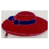Red Hat Society Ladies Scarf Lot with Beaded Purse Accessory Red Hat Society Ladies Scarf Lot with Beaded Purse Accessory