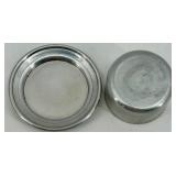Collection of Vintage Silverplate Communion Pieces Including Chalice, Cruet, and Patens Collection of Vintage Silverplate Communion Pieces Including Chalice, Cruet, and Patens