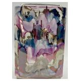 Hand-Painted Seltmann Weiden Western Germany Square Porcelain Vase Hand-Painted Seltmann Weiden Western Germany Square Porcelain Vase