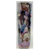 Hand-Painted Seltmann Weiden Western Germany Square Porcelain Vase Hand-Painted Seltmann Weiden Western Germany Square Porcelain Vase