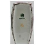 Hand-Painted Seltmann Weiden Western Germany Square Porcelain Vase Hand-Painted Seltmann Weiden Western Germany Square Porcelain Vase
