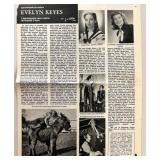 Collection of Evelyn Keyes Hollywood Photos, Negatives, and Clippings Collection of Evelyn Keyes Hollywood Photos, Negatives, and Clippings