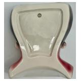 Pair of Royal Copley Wall Pocket Head Vases Pair of Royal Copley Wall Pocket Head Vases