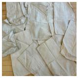 Lot of 16 Canvas Bank Cash Bags in Assorted Sizes Lot of 16 Canvas Bank Cash Bags in Assorted Sizes
