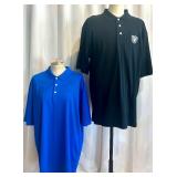 Pair of XL Logo Polo Shirts - Raiders NFL Cutter & Buck and Jaguar Nike Pair of XL Logo Polo Shirts - Raiders NFL Cutter & Buck and Jaguar Nike