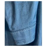 Set of 2 J. Campbell Los Angeles Black Embroidered Button-Up Shirts XL Set of 2 J. Campbell Los Angeles Black Embroidered Button-Up Shirts XL