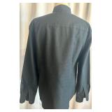 Set of 2 J. Campbell Los Angeles Black Embroidered Button-Up Shirts XL Set of 2 J. Campbell Los Angeles Black Embroidered Button-Up Shirts XL