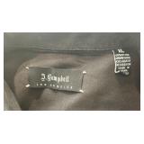 Set of 2 J. Campbell Los Angeles Black Embroidered Button-Up Shirts XL Set of 2 J. Campbell Los Angeles Black Embroidered Button-Up Shirts XL
