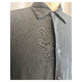 Boss and Bugatchi XL Dress Shirts - Patterned and Solid Black Boss and Bugatchi XL Dress Shirts - Patterned and Solid Black
