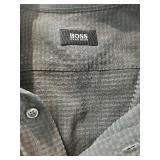 Boss and Bugatchi XL Dress Shirts - Patterned and Solid Black Boss and Bugatchi XL Dress Shirts - Patterned and Solid Black
