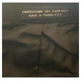 Giorgio Fellini Black Wool Tuxedo Suit with Vest and Pants Giorgio Fellini Black Wool Tuxedo Suit with Vest and Pants