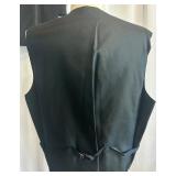 Giorgio Fellini Black Wool Tuxedo Suit with Vest and Pants Giorgio Fellini Black Wool Tuxedo Suit with Vest and Pants