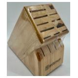 Wusthof Wooden Knife Block with Multiple Slots - NIB Wusthof Wooden Knife Block with Multiple Slots - NIB