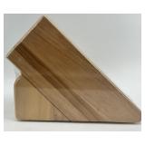 Wusthof Wooden Knife Block with Multiple Slots - NIB Wusthof Wooden Knife Block with Multiple Slots - NIB