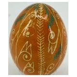 Set of 6 Hand-Painted Ukrainian Pysanky Eggs Set of 6 Hand-Painted Ukrainian Pysanky Eggs