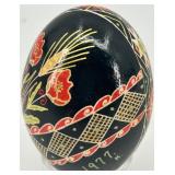 Set of 6 Hand-Painted Ukrainian Pysanky Eggs Set of 6 Hand-Painted Ukrainian Pysanky Eggs