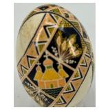 Set of 5 Ukrainian Pysanka Hand-Painted Eggs Set of 5 Ukrainian Pysanka Hand-Painted Eggs