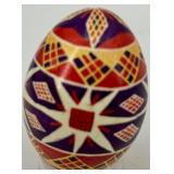 Set of 5 Ukrainian Pysanka Hand-Painted Eggs Set of 5 Ukrainian Pysanka Hand-Painted Eggs