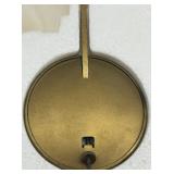 Junghans Mid-Century Modern Wall Clock with Pendulum and Chains Junghans Mid-Century Modern Wall Clock with Pendulum and Chains