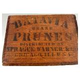 Set of 3 Vintage Wooden Fruit Crates with Branding Set of 3 Vintage Wooden Fruit Crates with Branding