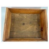 Set of 3 Vintage Wooden Fruit Crates with Branding Set of 3 Vintage Wooden Fruit Crates with Branding