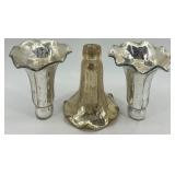Set of 5 Antique Mercury Glass Lamp Shade Covers Set of 5 Antique Mercury Glass Lamp Shade Covers