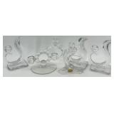 Set of 5 Crystal Candle Holders Including Lead Crystal Designs including New Martinsville by Viking Glass Set of 5 Crystal Candle Holders Including Lead Crystal Designs including New Martinsville by Viking Glass