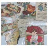 Collection of Vintage Antique Calling Cards and Die-Cut Greeting Cards Collection of Vintage Antique Calling Cards and Die-Cut Greeting Cards